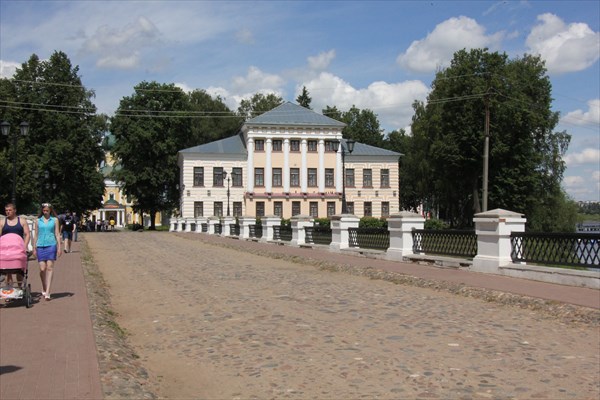 070-Никольский Соборный мост, 1820, и бывшая городская Дума